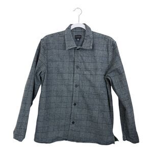 Men's Gray Plaid Jacket